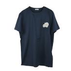 MONCLER モンクレール ネイビー半袖Tシャツ メンズ イタリア正規品 8C00076 8390Y 773 新品