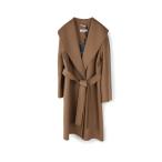 ショッピングキャメル 'S Max Mara エス マックスマーラ MESSI メッシ キャメルウールダブルフェイス コート レディース ヨーロッパ正規品 新品 爆買