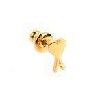 AMI PARIS ALEXANDRE MATTIUSSI アミ パリス AMI DE COEUR ゴールドピアス 新品 イタリア正規品 UJW955 361 902 ハート