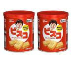 【まとめ買い】 江崎グリコ ビスコ 保存缶 30枚 × 2缶 ＜賞味期限5年＞