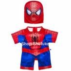 ビルドアベア スパイダーマン ぬいぐるみ コスチューム 衣装 ダッフィー テディベア くま クマ 着ぐるみ 着せ替え 仮装 ハロウィン