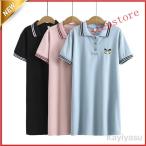  масса 60-105kg соответствует Golf одежда Polo One-piece женский свободно большой размер спорт туника Golf One-piece длинный рубашка-поло 