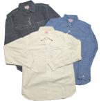 ビッグマイク 長袖 シャンブレー ワークシャツ メンズ BIG MIKE CHAMBRAY SHIRTS  bigmike 001
