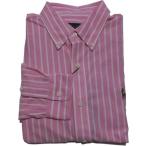 ポロ ラルフローレン 長袖 ワンポイント ボタンダウンシャツ ストライプ ピンク メンズ Polo Ralph Lauren 1071