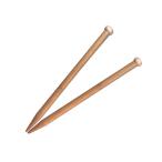 ミニ玉付2本針　23cm　単品　12mm｜棒針 編み針 トーカイ