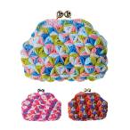 編みつける口金のリフ編みのがま口｜あみもの ハマナカキット