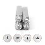 ImpressArt(インプレスアート) デザインスタンプ マンダラパック4 | インプレスアート スタンプ 刻印 印 ImpressArt メタル マーク MIYUKI