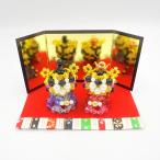 寅のおひなさま | 寅 おひなさま キット アクリルビーズ 虎 ビーズ ステッチ クラフトビーズ　雛