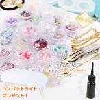 【レジンサンプル&6Wレジンランプつき】お花&封入パーツたっぷり!レジンアクセサリーパーツパック | 数量限定【在庫限り】