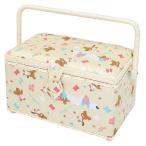 くまのがっこう ソーイングバスケット No.1791 | ソーイングボックス ソーイングバスケット 裁縫箱 裁縫道具入れ 手芸 ハンドメイド ギフト 母の日