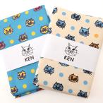 KEN ねこドット オックス 70×75cm カッ