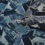  Denim рисунок принт oks1m cut Cross | ткань ткань ткань лоскут cut ткань хлопок 100% Denim способ Denim рисунок Denim Like ko Large . рисунок лоскутное шитье способ 