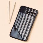 クラフト 手芸 用具・用品 針・糸通しなど ハマナカ 毛糸とじ針 6本セット