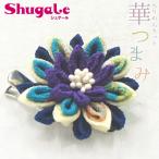  craft peace style handicrafts crepe-de-chine kit . knob Indigo white (....)l small west ribbon l crepe-de-chine craftsmanship l knob skill l handmade kit l hair accessory l flower decoration l hair ornament l