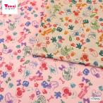 ディズニー スタンダードキャラ スタンプ シーチング  50cm単位｜切売り 切り売り 生地 布 布地 コットン100％ キャラクター ミッキーマウス ミニーマウス