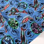 ショッピング仮面ライダー 仮面ライダーゼッツ オックス 50cm単位 | 切売り 切り売り 生地 布 布地 コットン100％ キャラクター テレビ ヒーロー 仮面ライダー ゼッツ ZEZTZ