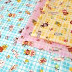 アンパンマン フルーツ柄 ブロード 50cm単位 | 切売り 切り売り 生地 布 布地 コットン100％ クリームパンダ コキンちゃん ホラーマン 普通地 丈夫 かわいい