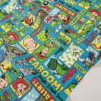 ディズニー ピクサー トイ・ストーリー オックス 50cm単位 | 切売り 切り売り 生地 布 布地 キャラクター コットン100％