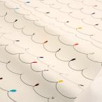 nora.24B Dairy Life ST1444-A シーチング 50cm単位｜切売り 切り売り 生地 布 布地 コットン100％ NORA ノラ 野良 のら 日本製 高品質 おしゃれ 手書き風