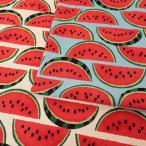 SUIKA хлопок лен парусина 50cm единица измерения | порез продажа продается куском ткань ткань ткань хлопок linen арбуз запад .... симпатичный 