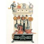 刺繍 輸入キット O.O.E. Antique kitchen｜デンマーク｜キッチン道具｜