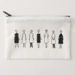 100ne корм n вышивка шитье завершено Zip сумка 542205 белый 12.5×18.5cm | средний остров один .| 100ne корм n сумка .... бардачок застежка-молния сумка 