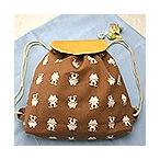 【生地と同時購入で1円】参考寸法図 （寸法図・レシピ） かえるのふたつきリュック