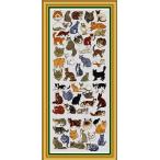 クロスステッチキット 猫たくさんのサンプラー 可愛い動物 刺繍キット 送料無料　