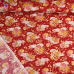 ショッピングシーチング 和柄 シーチング プリント 生地 (50ｃｍ単位) AP42110-1 和調 ラメ 花 キラキラ グリッター 和風 布 手作り バッグ 雑貨 ハンドメイド