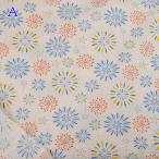  "губа" ru ткань с принтом (50cm единица измерения ) AP52111-3A фейерверк рисунок лето предназначенный лето ткань ткань юката джинбей пижама хлопок 100% хлопок ручная работа 