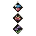 京ちりめん 端午のタペストリー LH-177 端午の節句 手作りキット ハンドメイド こいのぼり 兜 水仙 スイセン パナミ Panami タカギ繊維