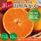 【期間限定・在庫限り】訳あり 10kg サイズ混合 山川みかん 福岡県産 旬みかん 旬 産地直送 農家直送 山川町 濃厚 果実 甘い 美味しい こたつみかん