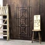 Y-273*W60×H107 большой античный железный забор ржавчина решетка перегородка садоводство железный предотвращение преступления дисплей stk