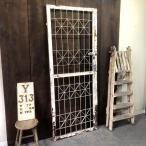 Y-313#W77×H192 большой античный железный забор дверь рамка-оправа имеется двери ворота металлический . перегородка металлический .. клетка дверь stk