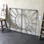 Y-383*W43×H78 2 листов комплект античный железный забор садоводство металлический ржавчина металлический .. перегородка Vintage перегородка .stk