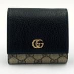 グッチ（GUCCI）[GGマーモント]ミディアム ウォレット　598587（中古・美品）