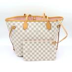 ルイヴィトン(LOUIS VUITTON)ダミエアズール ネヴァーフルMM N41605 ショルダーバッグ トートバッグ レディース (中古)
