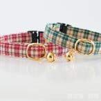 猫首輪子猫セーフティバックル鈴付チ...