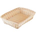 カルエティラタン Quartier latin 洗えるバスケット ルンド レクタングルLビスケット かご 皿 容器 収納 トレー 食卓 レンジ使用可 調理 料理 クッキング モー