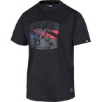 CONVERSE コンバース 【バスケットボールウェア】　バックコート　Tシャツ　裾ラウンド　メンズ CBE281316 ブラ