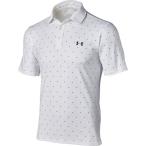 UNDER　ARMOUR アンダーアーマー UA　Playoff　Pique　Polo　Alloverprint 1355453 WHT/ADY