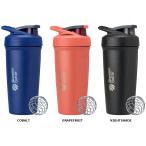 b Len da- бутылка Blender Bottle BlenderBottle R Strada Stainless steel 24ozb Len da- бутылка шейкер корпус уход supplement кобальт голубой BBSTSC2