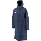 ショッピングベンチコート ニューバランス New Balance パデットロングコート アウター ジャケット 上着 ベンチコート グラコン ウェア メンズ 男性 防寒 ロゴ ワンポイント 冬 練習 ト