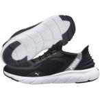 プーマ PUMA ユニセックス ソフトライドフレックスレースイーズインワイド ランニングシューズ プーマブラック/ストーミースレート/プーマホワイト ス