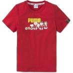 PUMA プーマ PUMA　X　PEANUTS　Tシャツ 531819 URBAN RED