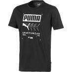 PUMA プーマ ボックスPUMA　Tシャツ　メンズ 581908 PUMA BLACK