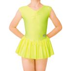  Sasaki SASAKI Junior для юбка имеется Leotard French рукав юбка в сборку костюм тренировка тренировка .. Club часть . Kids девушки девочка женщина 