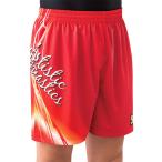 ササキ SASAKI 練習着　GYMハーフパンツ 転写プリント  ST9510 レッド