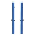 to-ei свет TOEI LIGHT soft bare- мульти- пассажирский paul (pole) синий blue 40mm фигурная скобка для физическая подготовка павильон начальная школа неполная средняя школа средняя школа физическая подготовка paul (pole) сеть soft волейбол 2 шт 1 комплект 