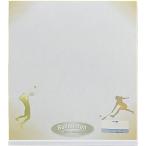 ユニックス UNIX スポーツ種目別サイン用色紙 バドミントン 寄せ書き サイン プロ野球 記念品 引退記念 卒業記念 メッセージ クリアフィルムパック付 耐久性